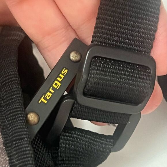 Targus CityGear Laptop Messenger Shoulder Bag Black Nylon Travel Utility Durable - Picture 9 of 13